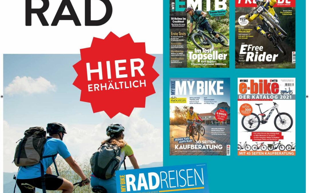 Rauf aufs Rad – neue Ver­bands­ak­tion im Bahnhofsbuchhandel